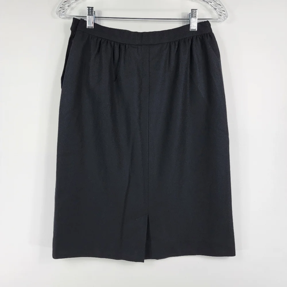 Pendleton Petites Black Pencil Skirt‎ Sz 8